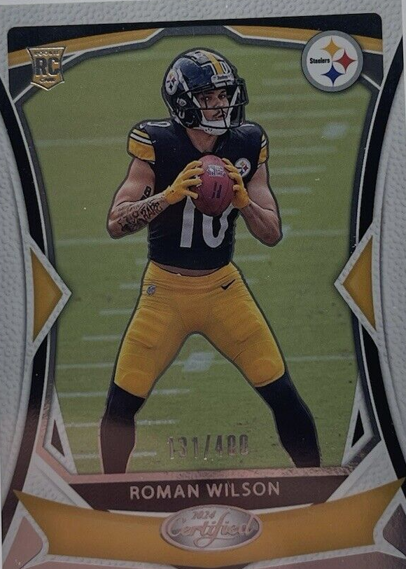Roman Wilson 2024 Certified #161 Base Rookie /400 Price Guide - Sports ...