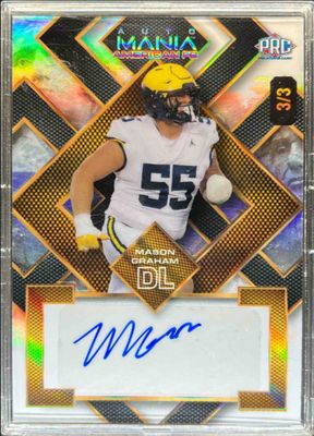 2024 Wild Card Automania American #AMASQ-MG Square Rainbow Mt. Rushmore /3