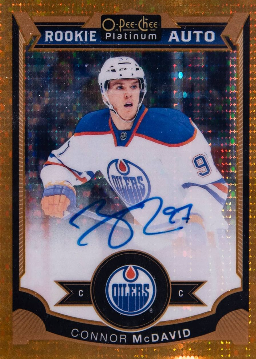 Connor McDavid 2015 O-Pee-Chee Platinum #190 Rookie