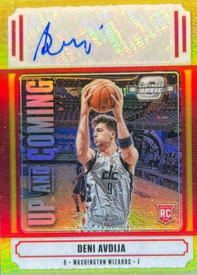 2020 Contenders Optic #UC-DAV Up and Coming Autographs - Gold /10