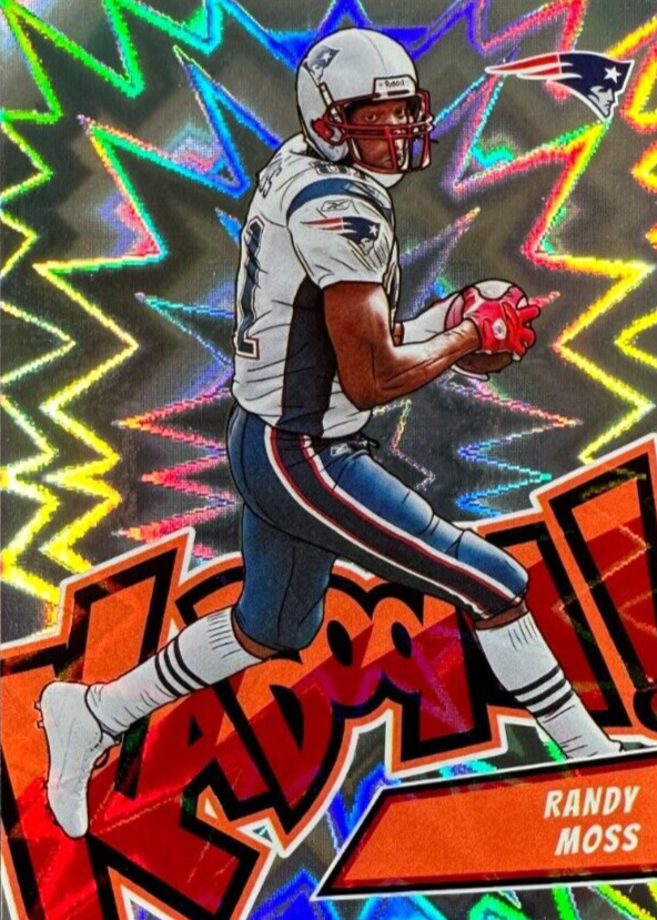Randy Moss 2024 Absolute #38 Kaboom! (Vertical) Price Guide