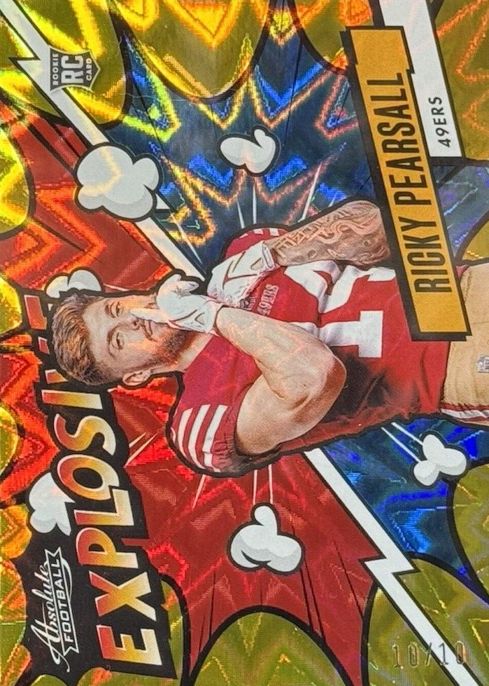 Ricky Pearsall 2024 Absolute #EX-RPL Explosive - Gold /10 Price Guide ...