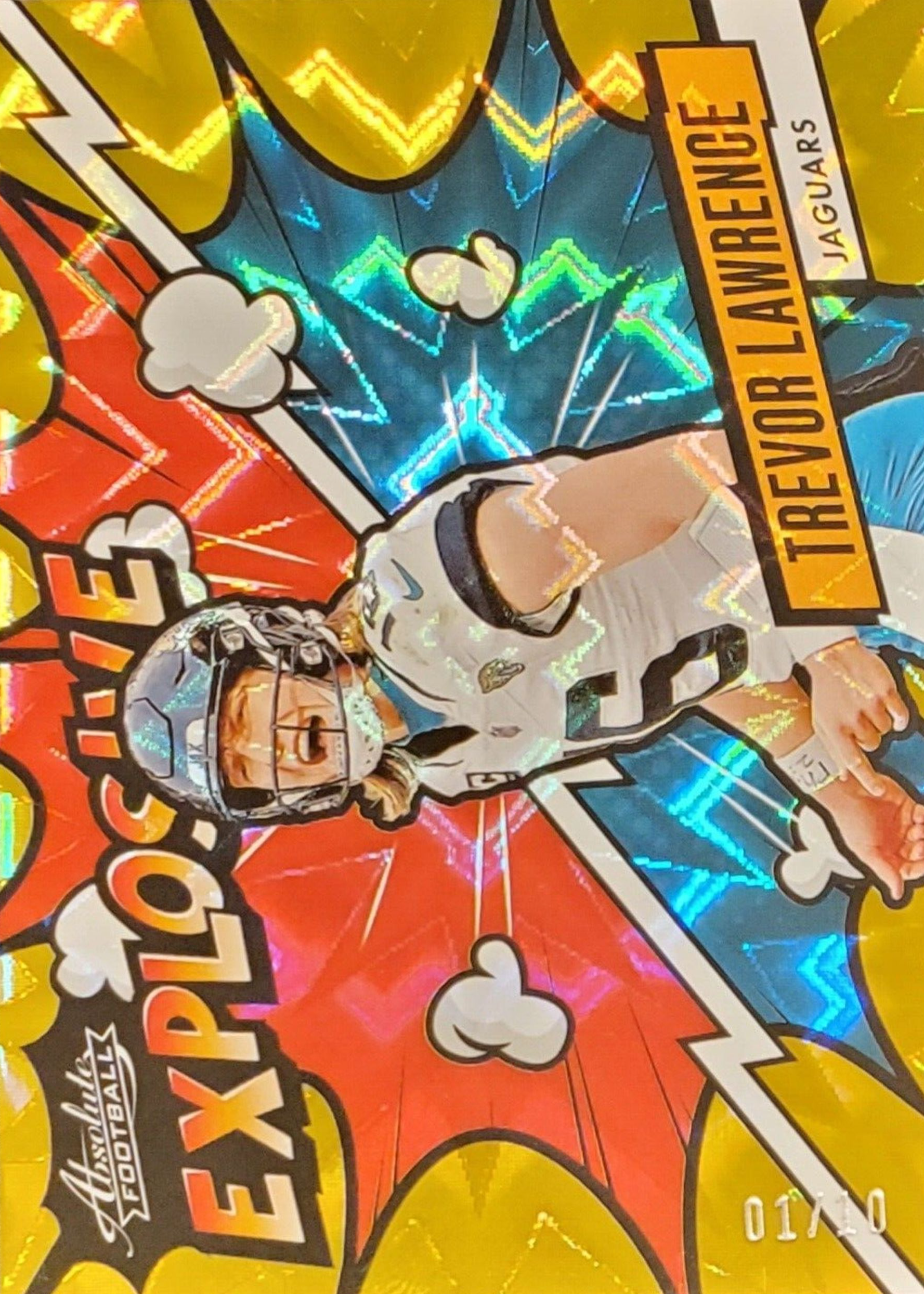 Trevor Lawrence 2024 Absolute #EX-TLE Explosive - Gold /10 Price