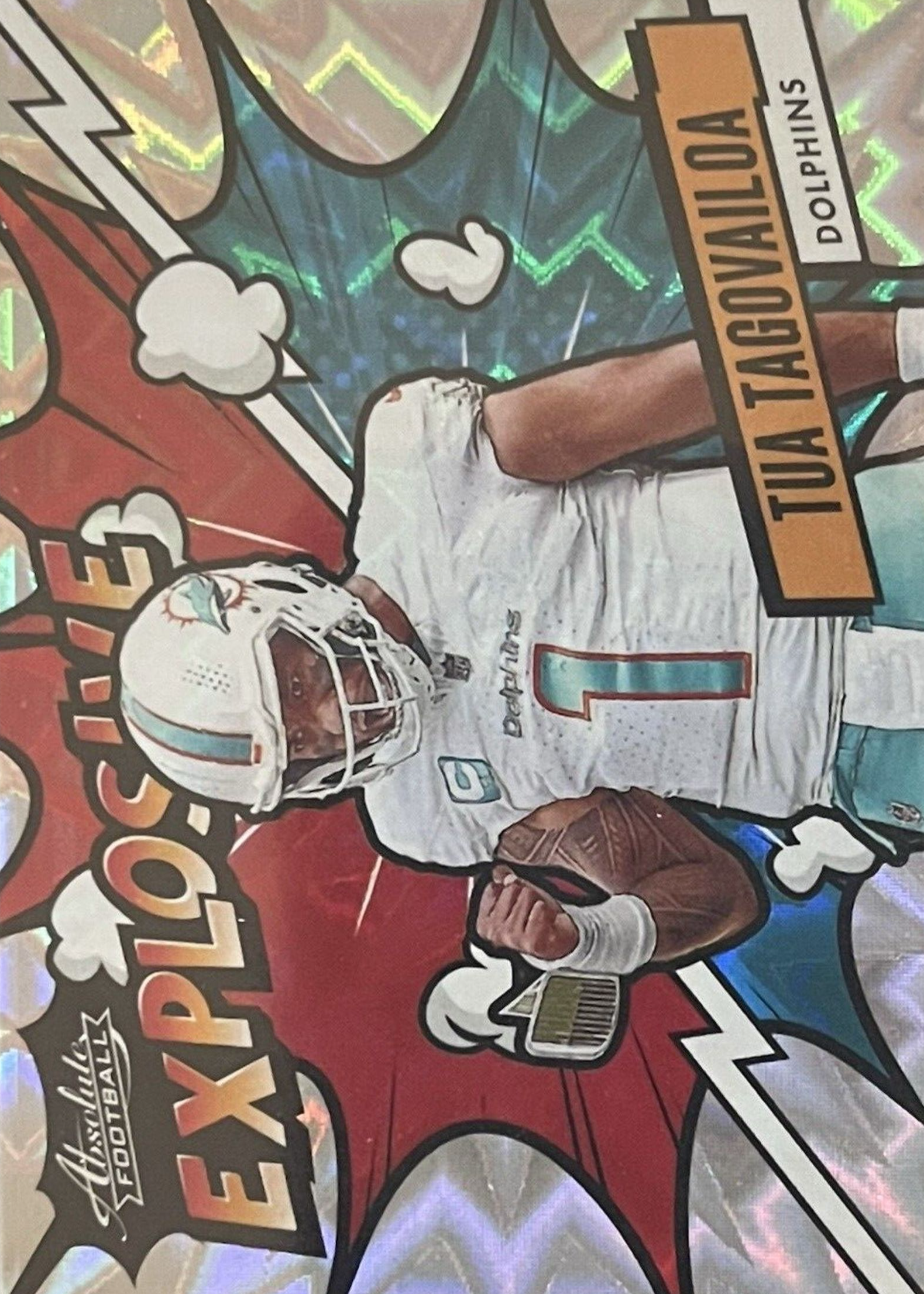 Tua Tagovailoa 2024 Absolute #EX-TTA Explosive /(SSP) Price Guide