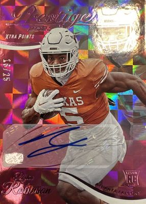2023 Prestige #304 Xtra Points Signatures - Pink /25