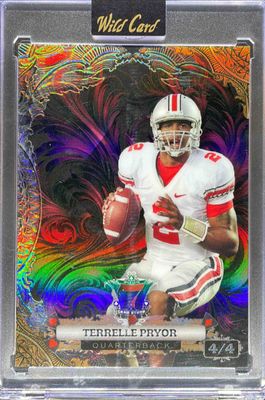 2024 Wild Card 7 Card Studs Promo #P7CSD-TP DiamondFireScrolls Rainbow - Red /4