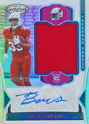 2024 Certified #FMS-TBN Freshman Fabric Signatures - Mirror (/399)