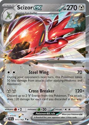 2024 Scarlet & Violet: Temporal Forces #111/162 Double Rare