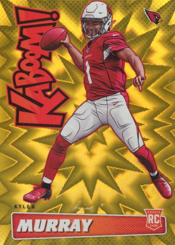 Kyler Murray 2019 Absolute #K-KM2 Kaboom! - Gold (Retail) /10 Rookie RAW