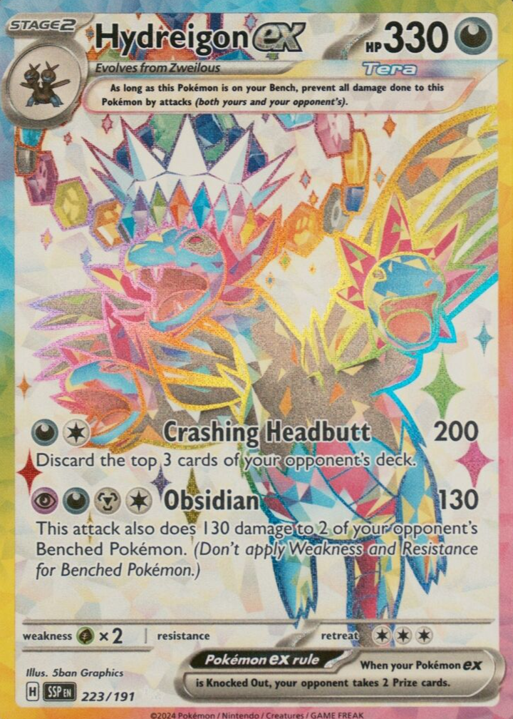 pokemon hydreigon ex card 119/191 Standard Card Grading Scale M Hydreigon Ex gx pokemon