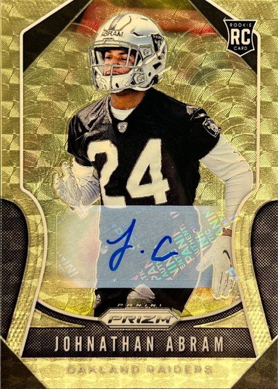 2019 Prizm #319 Rookie Autographs - Gold Vinyl /5