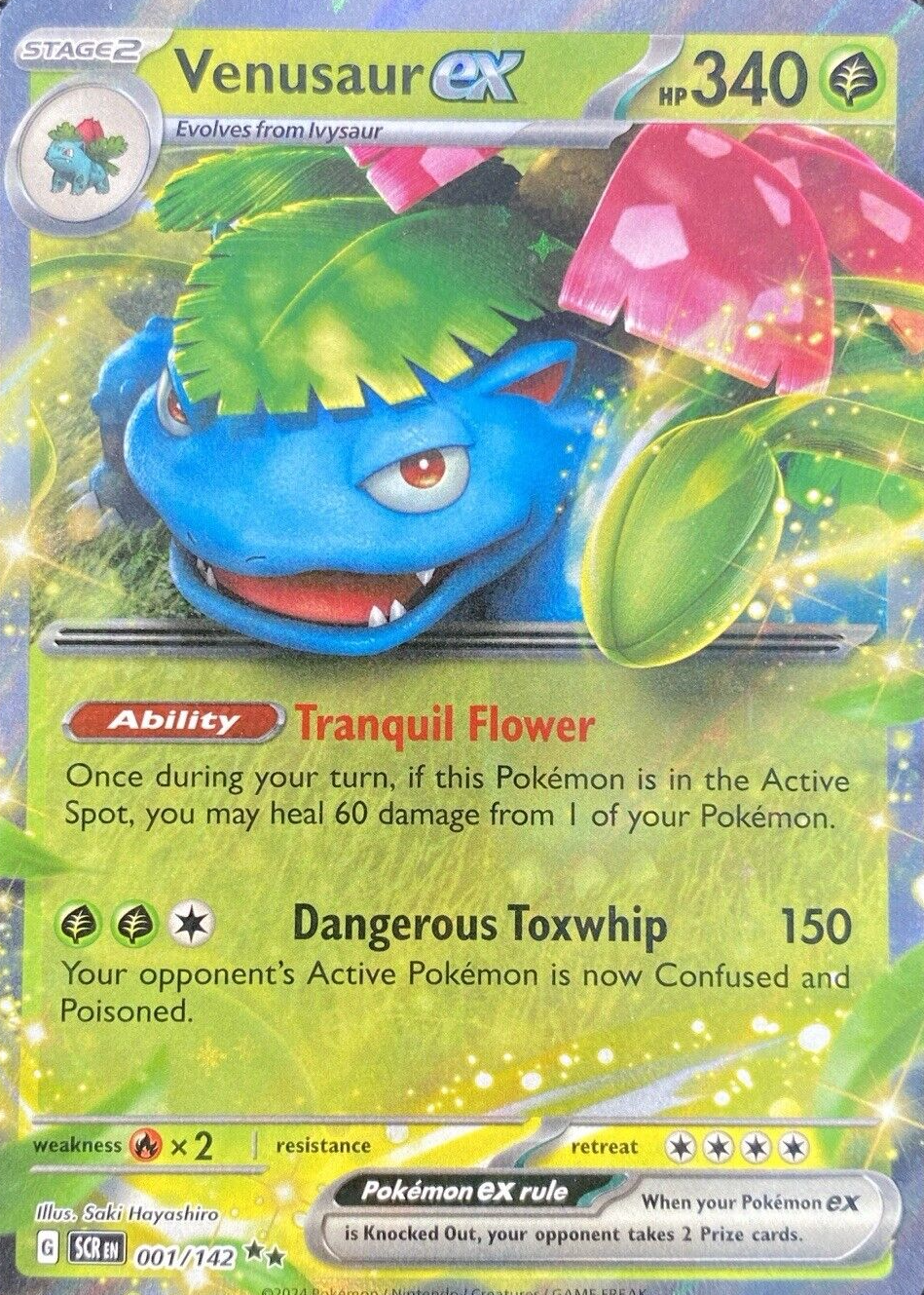m venusaur ex pokemon card value Amazon.com: Pokémon TCG: Mega Venusaur ex Premium Collection Box : Toys &  Games main image 1