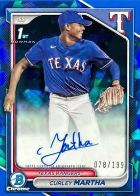 2024 Bowman Chrome Sapphire Edition #CSPA-CM Prospect Auto /199 (1st)