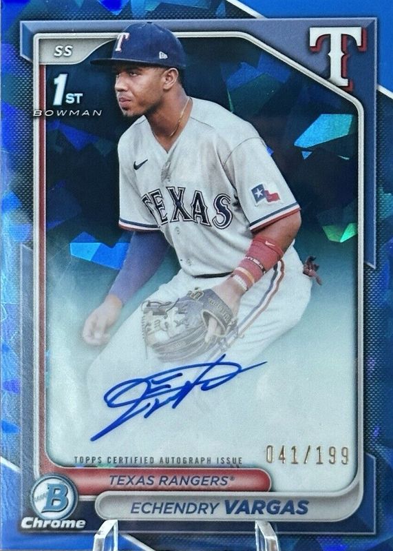2024 Bowman Chrome Sapphire Edition #CSPA-EV Prospect Auto /199 (1st)