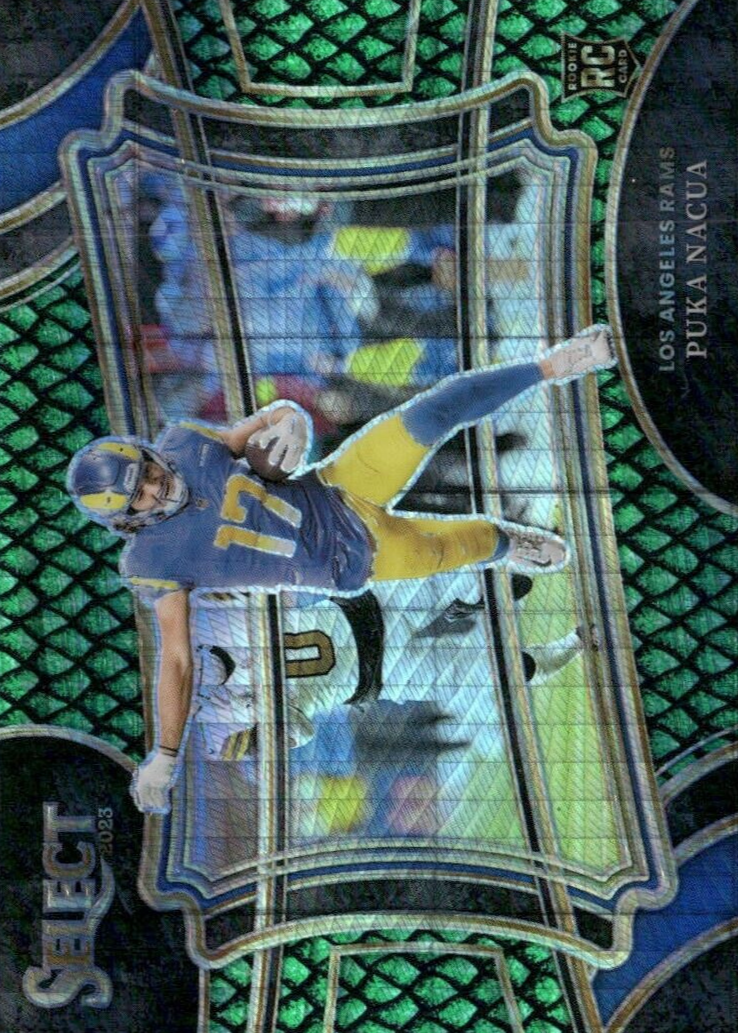 Puka Nacua 2023 Select #355 Field Level Dragon Scale /70 Price