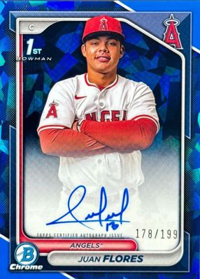 2024 Bowman Chrome Sapphire Edition #CSPA-JF Prospect Auto /199 (1st)
