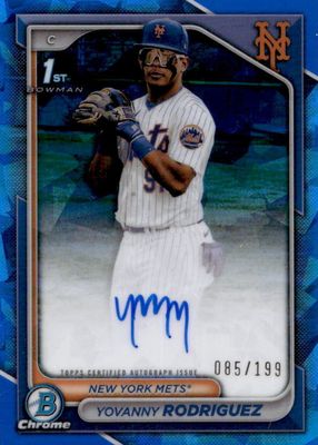 2024 Bowman Chrome Sapphire Edition #CSPA-YR Prospect Auto /199 (1st)