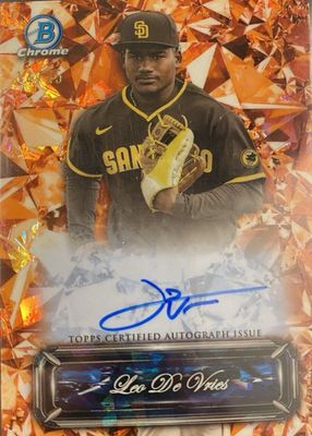 2024 Bowman Chrome Sapphire Edition #SSA-LD Sapphire Selections Autographs - Orange /25