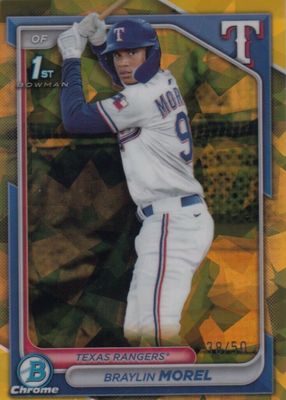2024 Bowman Chrome Sapphire Edition #BCP-192 Prospects - Gold /50 (1st)