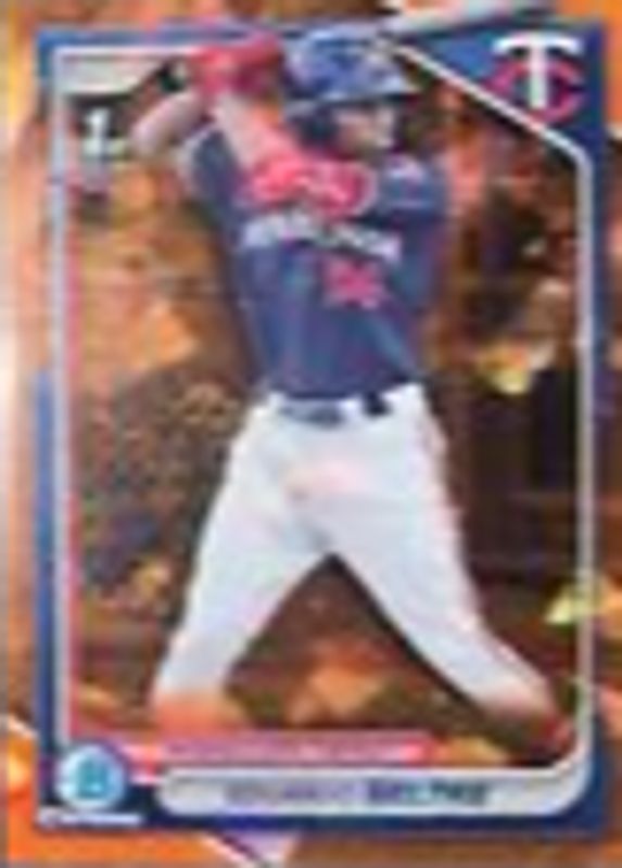 2024 Bowman Chrome Sapphire Edition #BCP-170 Prospects - Orange /25 (1st)