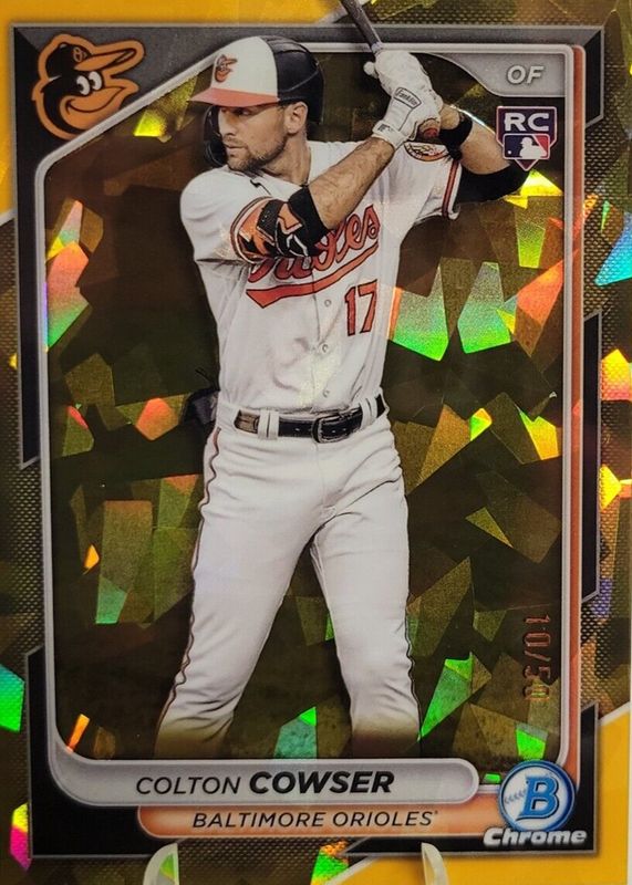 2024 Bowman Chrome Sapphire Edition Gold /50