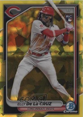 2024 Bowman Chrome Sapphire Edition #42 Yellow /75