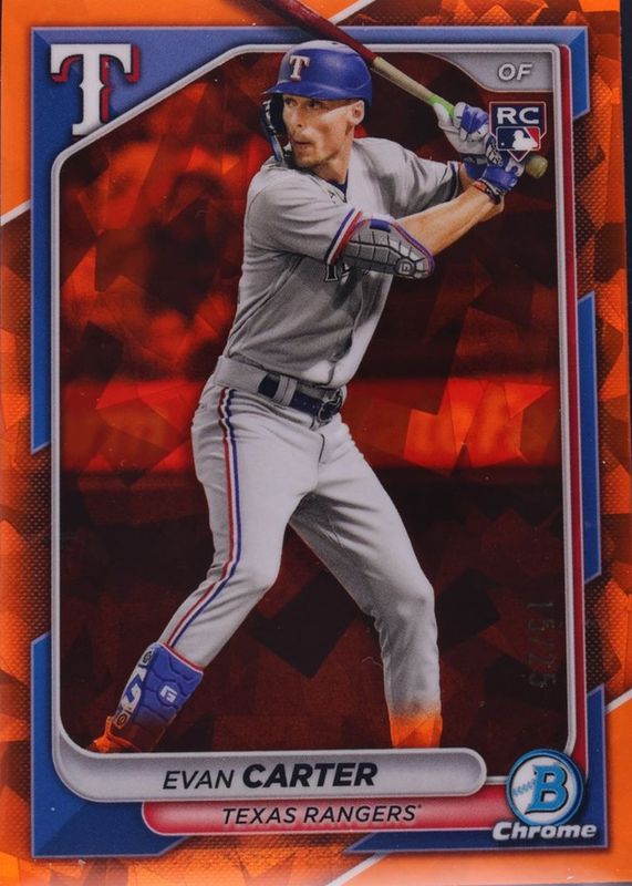 2024 Bowman Chrome Sapphire Edition Orange /25