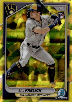 2024 Bowman Chrome Sapphire Edition #23 Yellow /75