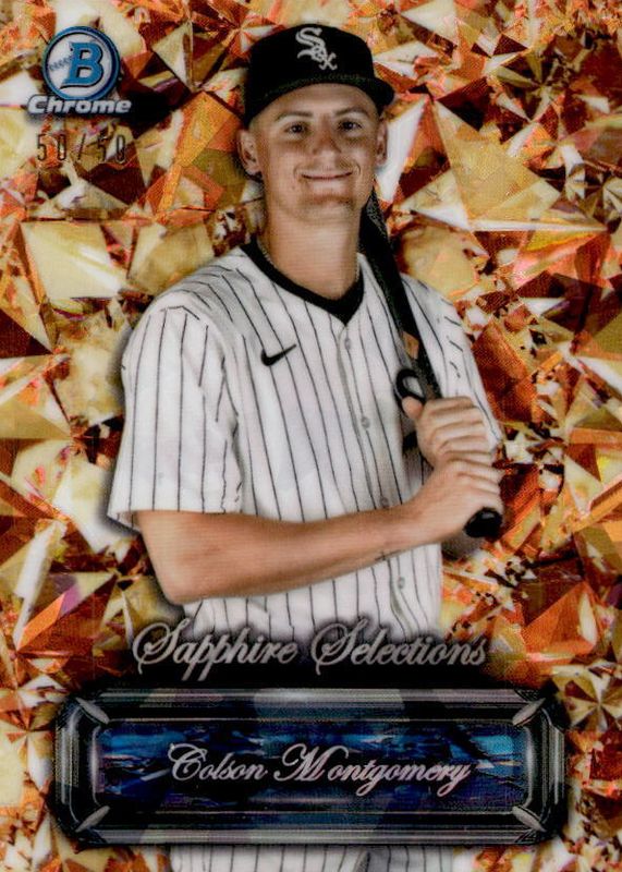 2024 Bowman Chrome Sapphire Edition #SS-10 Sapphire Selections - Gold /50