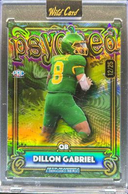 2024 Wild Card Alumination Just The Hits #AP-DG Psyched Rainbow GreenYellow /25