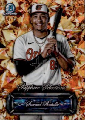 2024 Bowman Chrome Sapphire Edition #SS-13 Sapphire Selections - Gold /50