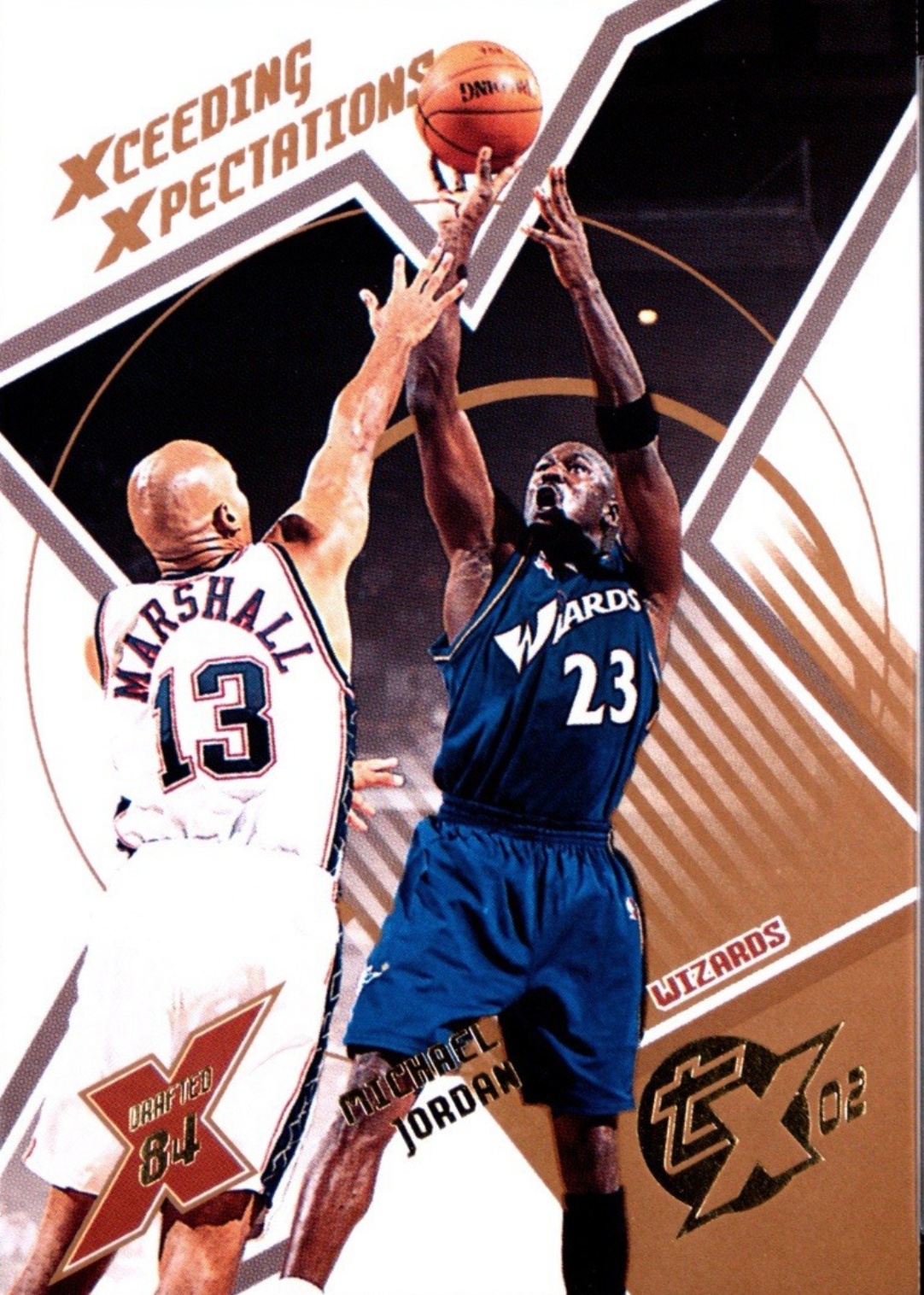 Michael Jordan 2002 Topps Xpectations #154 Base /750 Price Guide