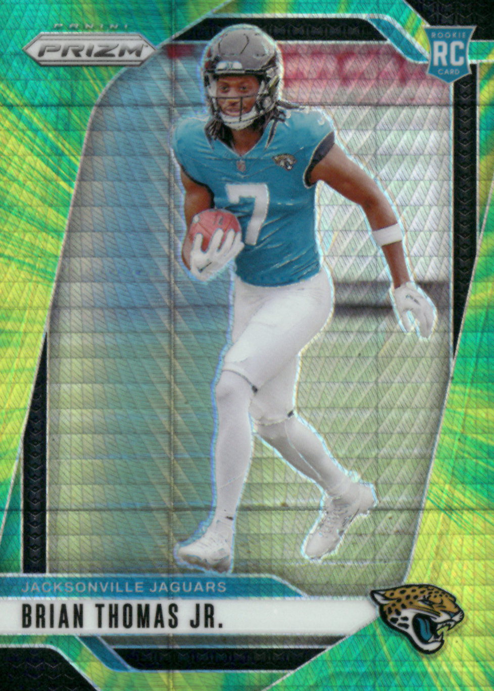 Brian Thomas Jr. 2024 Prizm #314 Hyper /180 Price Guide