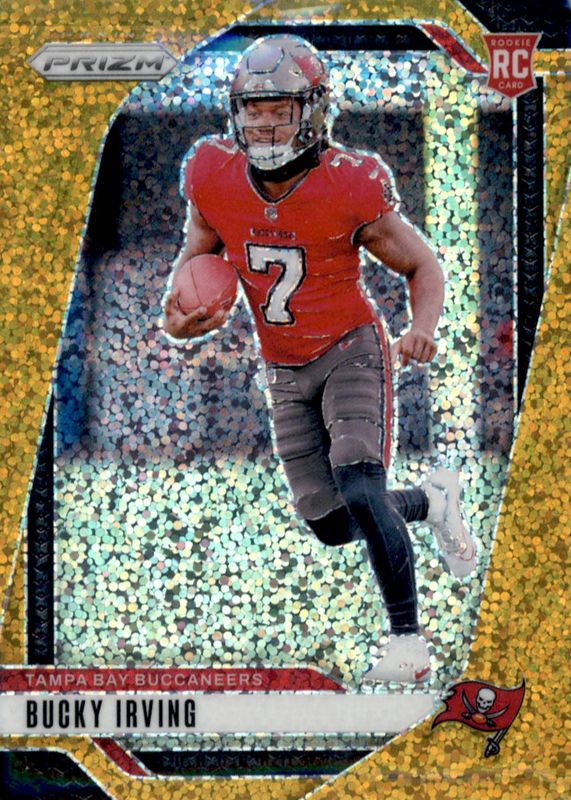 Bucky Irving 2024 Prizm #316 Gold Sparkle /24 Rookie RAW