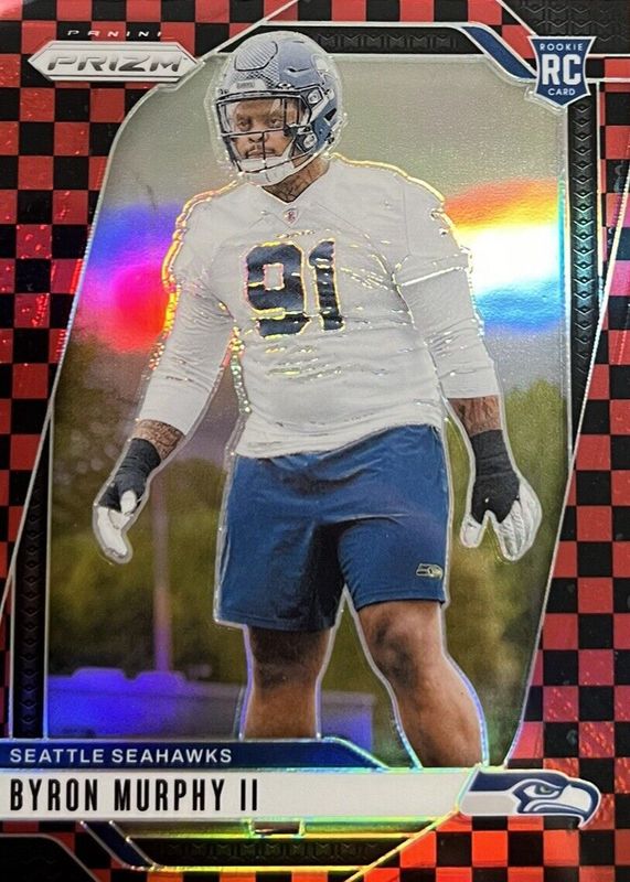 2024 Prizm #317 Black & Red Checker /(SSP)