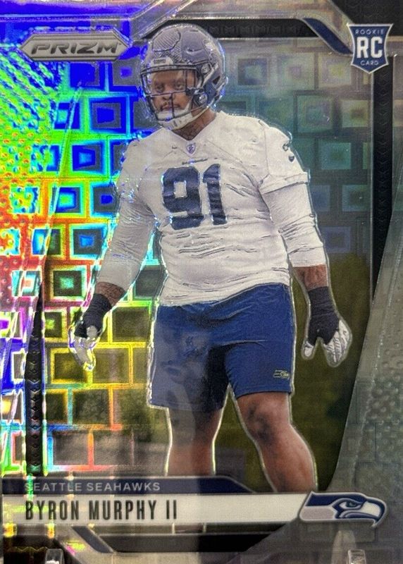 Byron Murphy II 2024 Prizm #317 Pandora /400 Rookie RAW