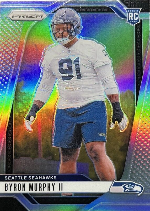 Byron Murphy II 2024 Prizm #317 Silver Rookie RAW