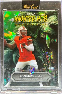 2024 Wild Card Haunted Hits Promo #HHWW-CW Haunted Hits Werewolf Rainbow Rainbow /2