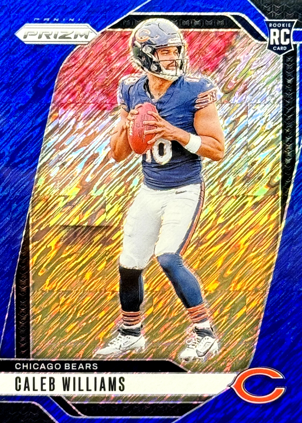 Caleb Williams 2024 Prizm #301 Blue Shimmer /25 Price Guide