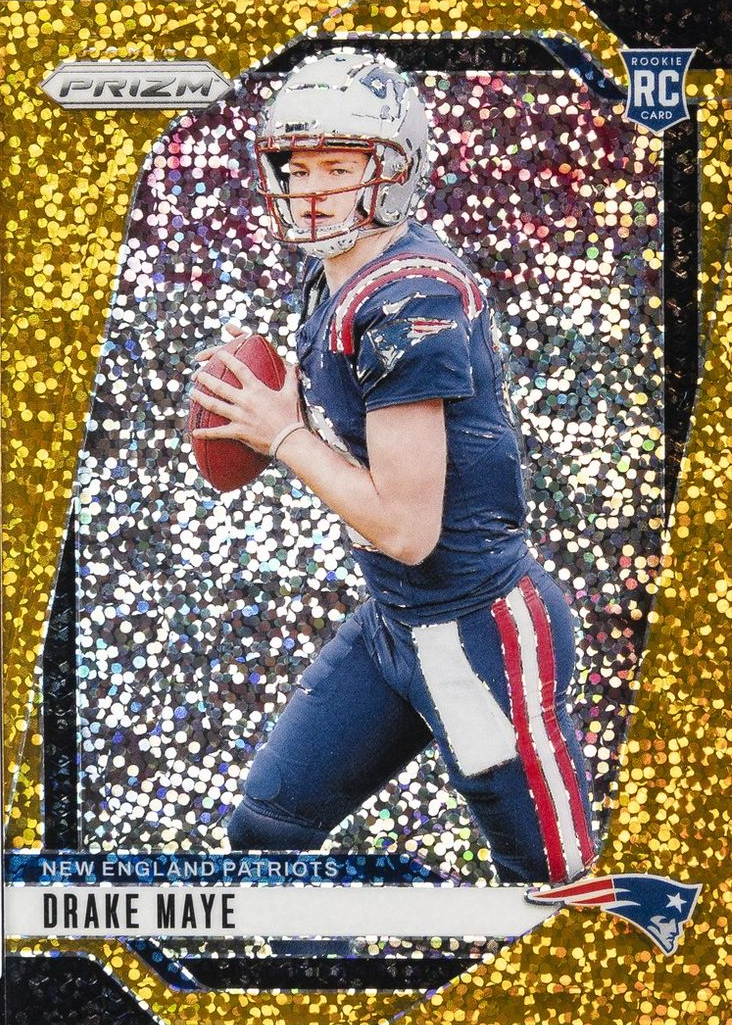 Drake Maye 2024 Prizm #329 Gold Sparkle /24 Price Guide - Sports Card ...