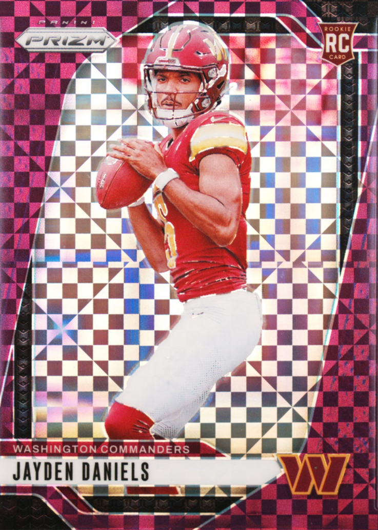 Jayden Daniels 2024 Prizm #347 Purple Power /49 Price Guide