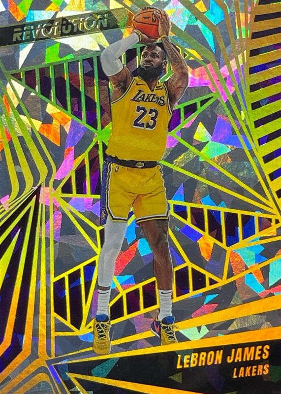 LeBron James 2023 Revolution #88 Chinese New Year Holo Gold /8 RAW