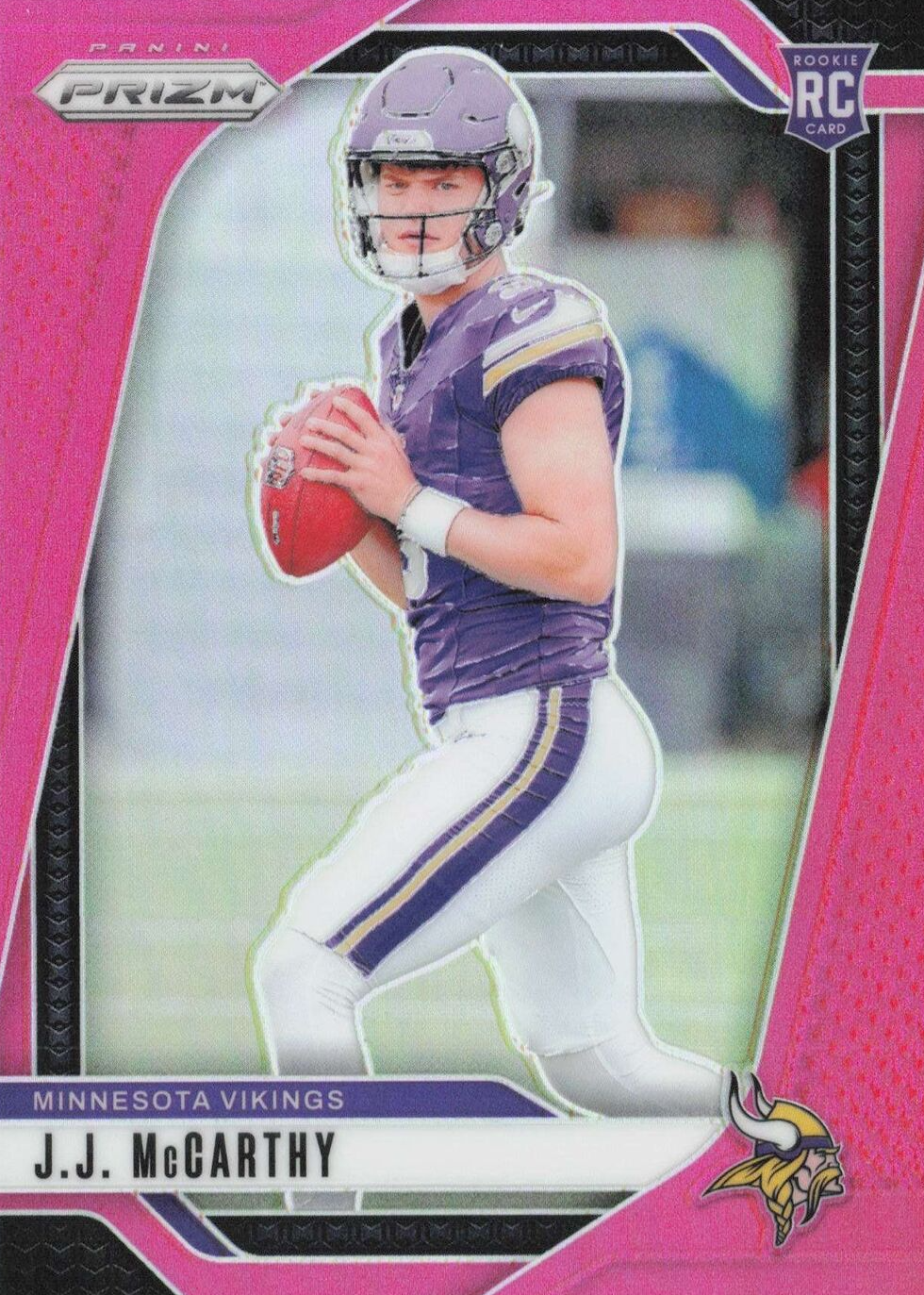 JJ McCarthy 2024 Prizm #400 Pink Price Guide - Sports Card