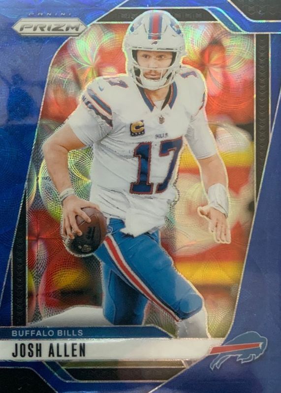 Josh Allen 2024 Prizm #28 Choice Blue /14 RAW