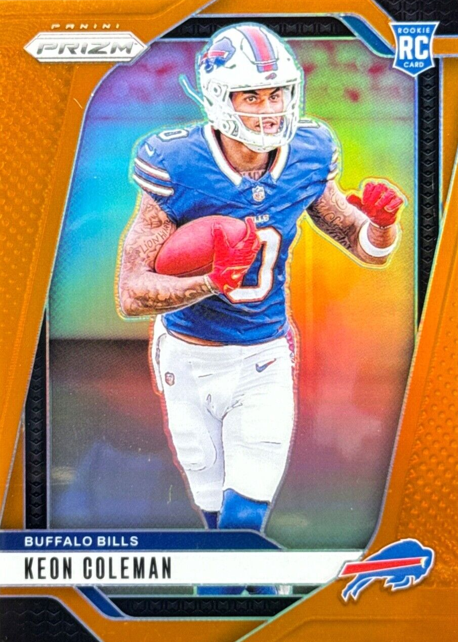 ◼️roen◼️ Coleman コクーン3 Keon Coleman 2024 Panini Rookies & Stars Rookie Rush - Red