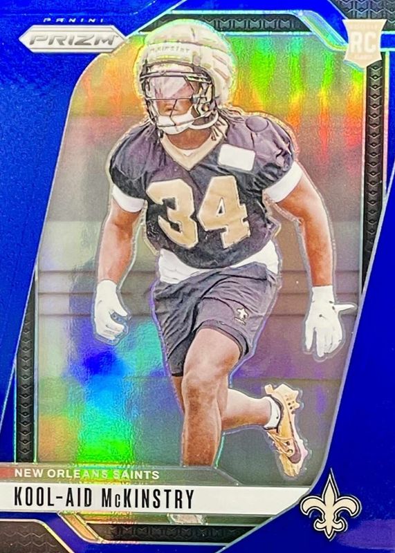 Kool-Aid McKinstry 2024 Prizm #363 Blue /(SSP) Rookie RAW