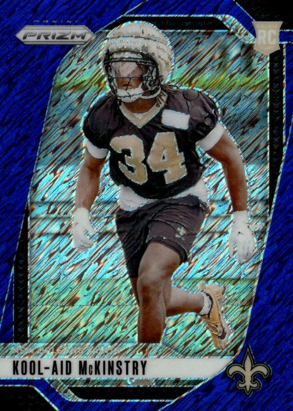 Kool-Aid McKinstry 2024 Prizm #363 Blue Shimmer /25 Rookie PSA 10