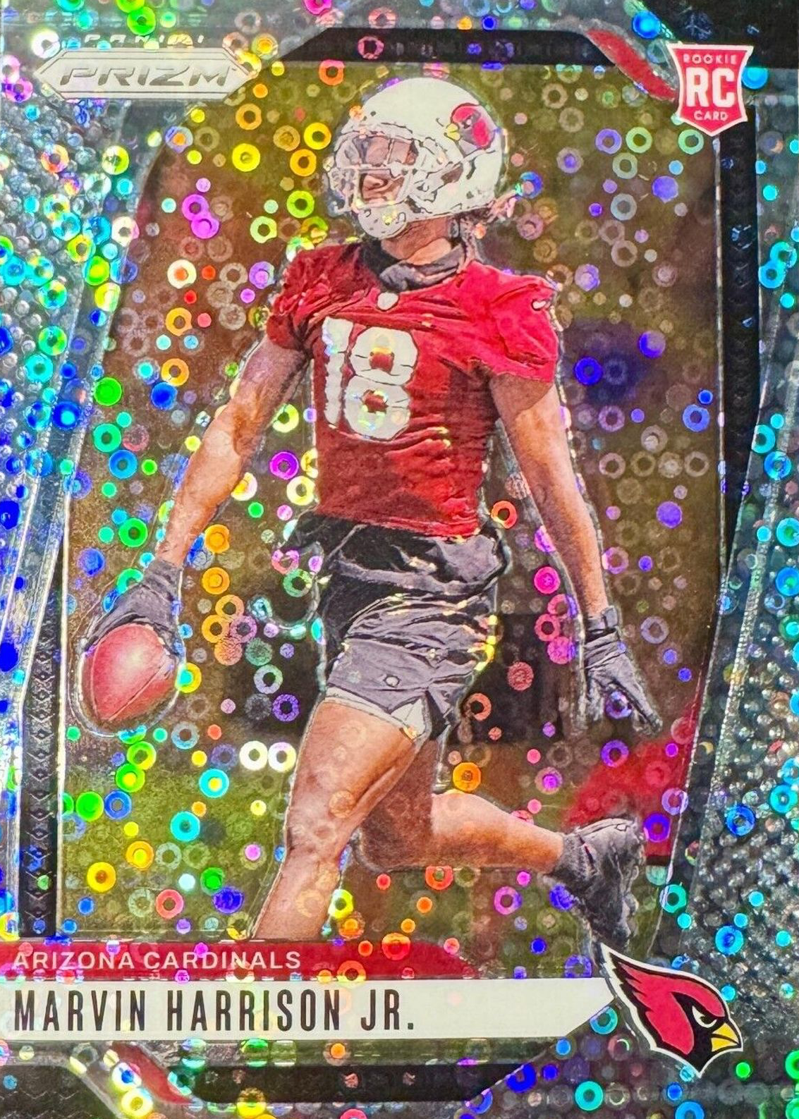 Marvin Harrison Jr. 2024 Prizm #375 No Huddle Price Guide - Sports