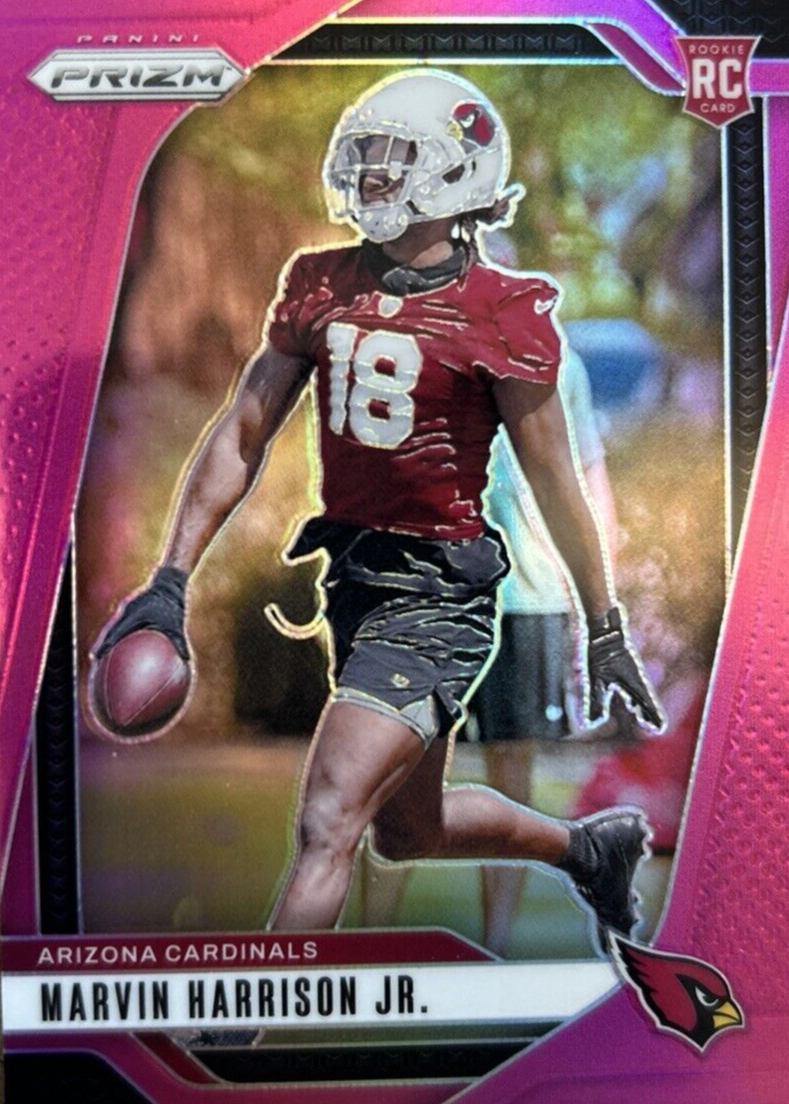 Marvin Harrison Jr. 2024 Prizm #375 Pink Price Guide - Sports Card