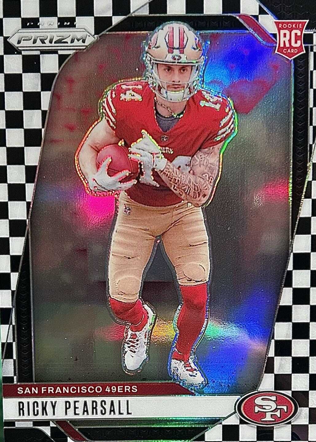 Ricky Pearsall 2024 Prizm #383 Black & White Checker /(SSP